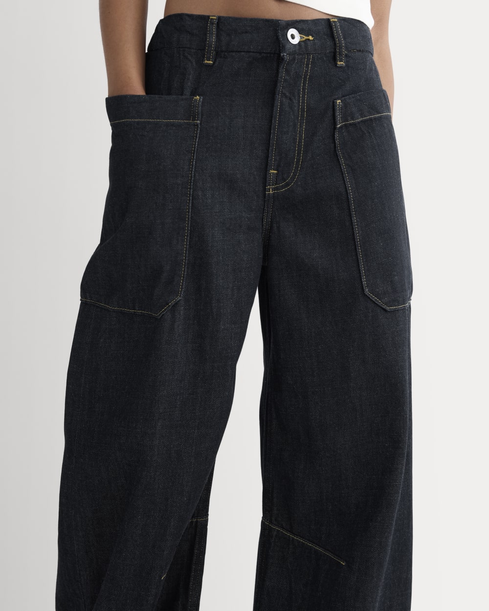 The Gardener Pull-On Jean | Dark Indigo - Image 4