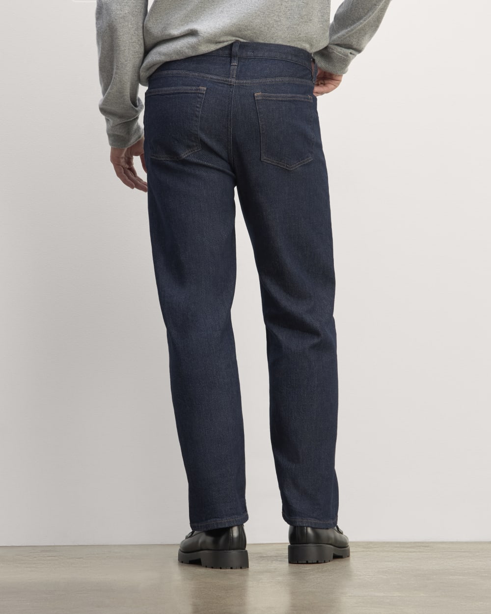 The Selvedge Loose Straight Jean | Indigo Rinse - Image 6