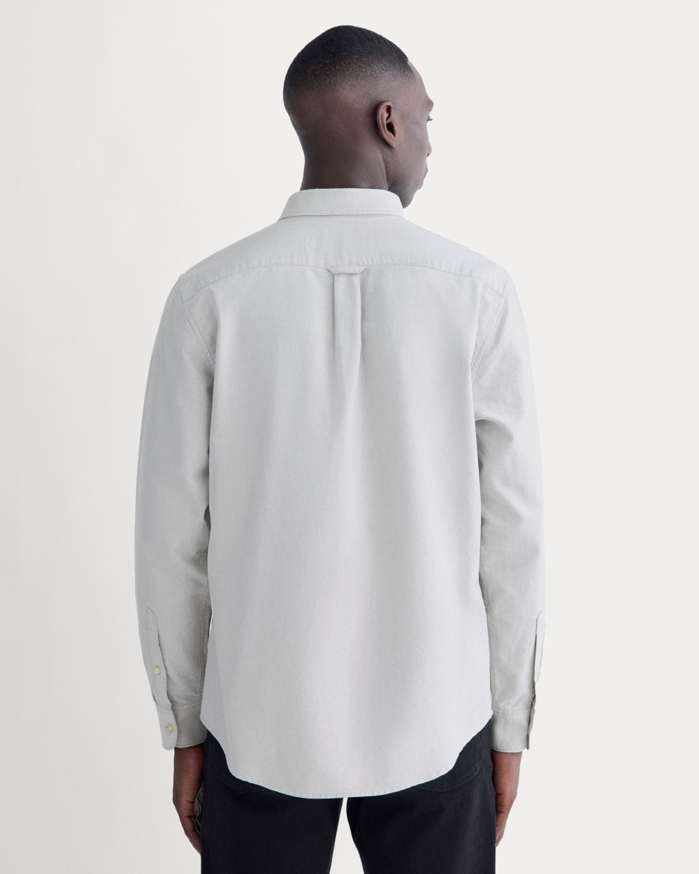 The Slim Oxford Shirt | Grey | Standard - Image 4
