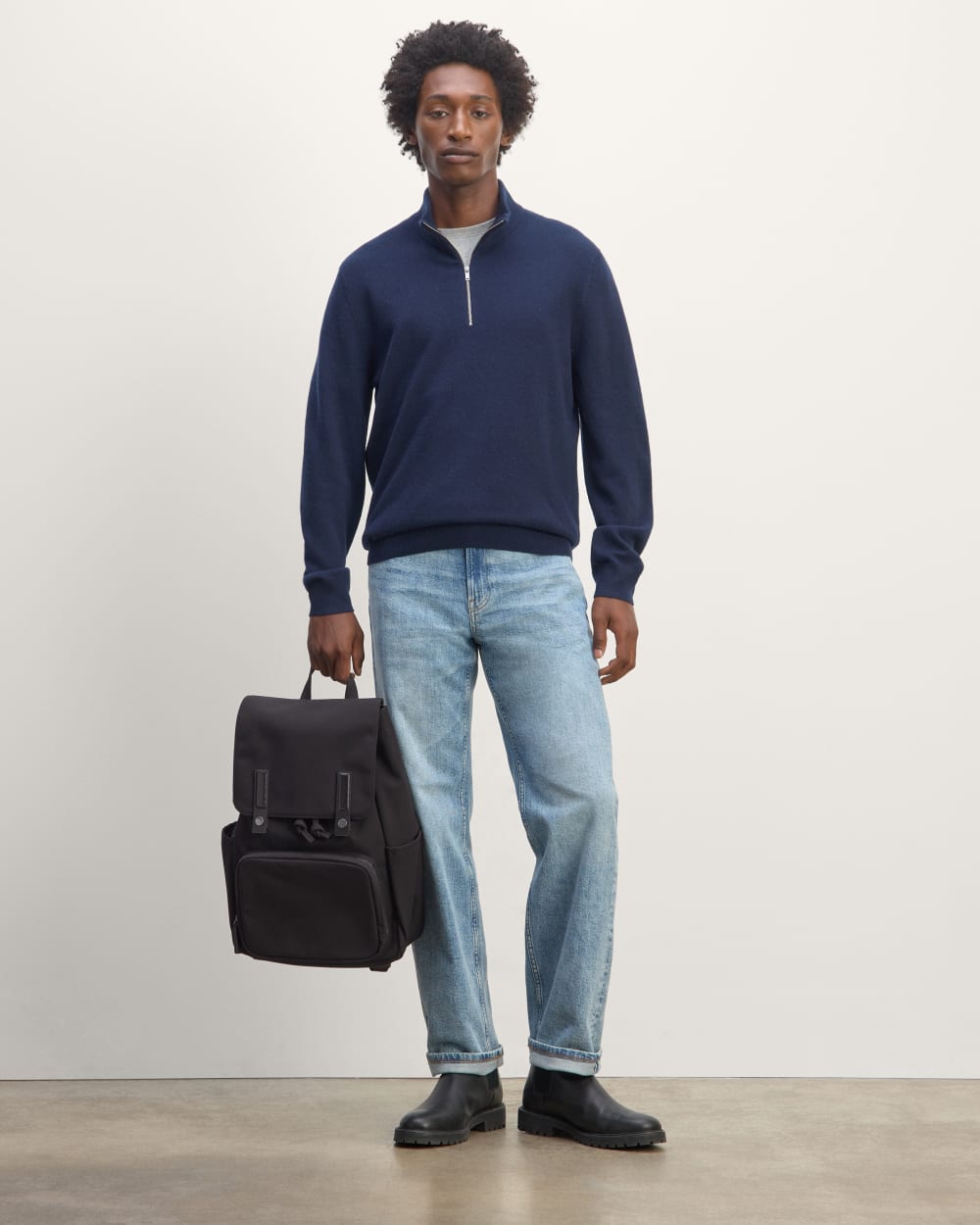 The Canvas Backpack | Black - Image 9