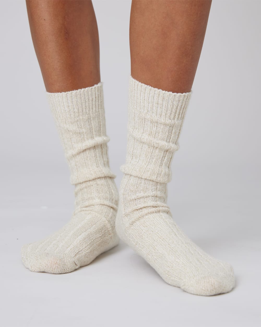 Bodil Chunky Socks | Ivory - Image 2