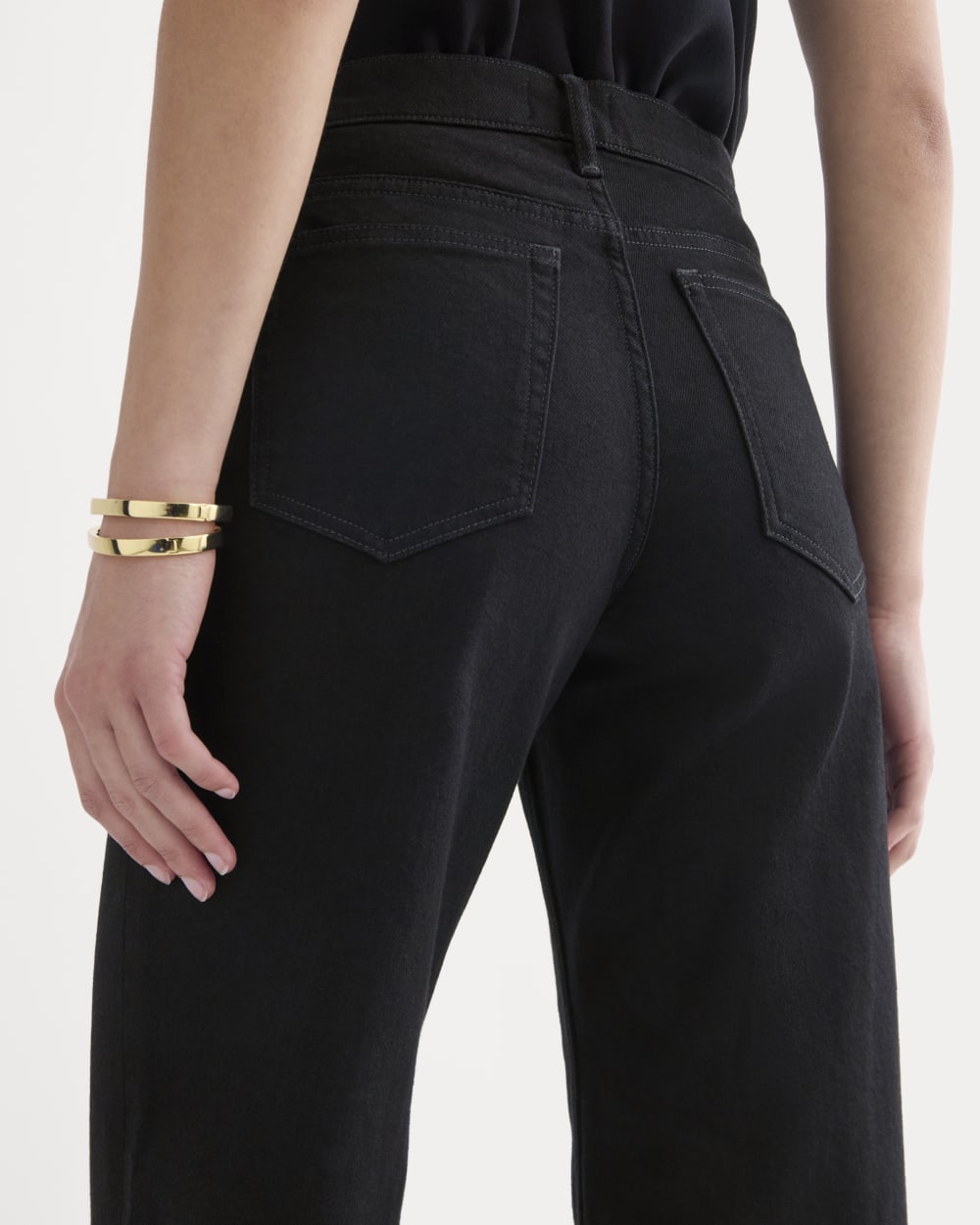 The Column Jean | Black | 31.5 Inseam - Image 4
