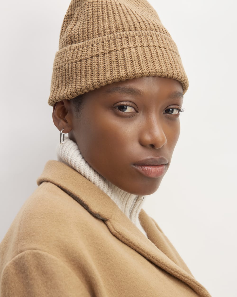 The Organic Cotton Chunky Beanie | Toasted Coconut - Image 3