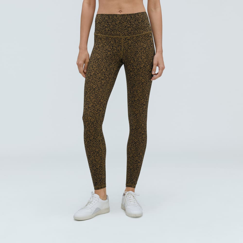 The Perform Legging? | Black / Breen Floral | Regular - Image 2