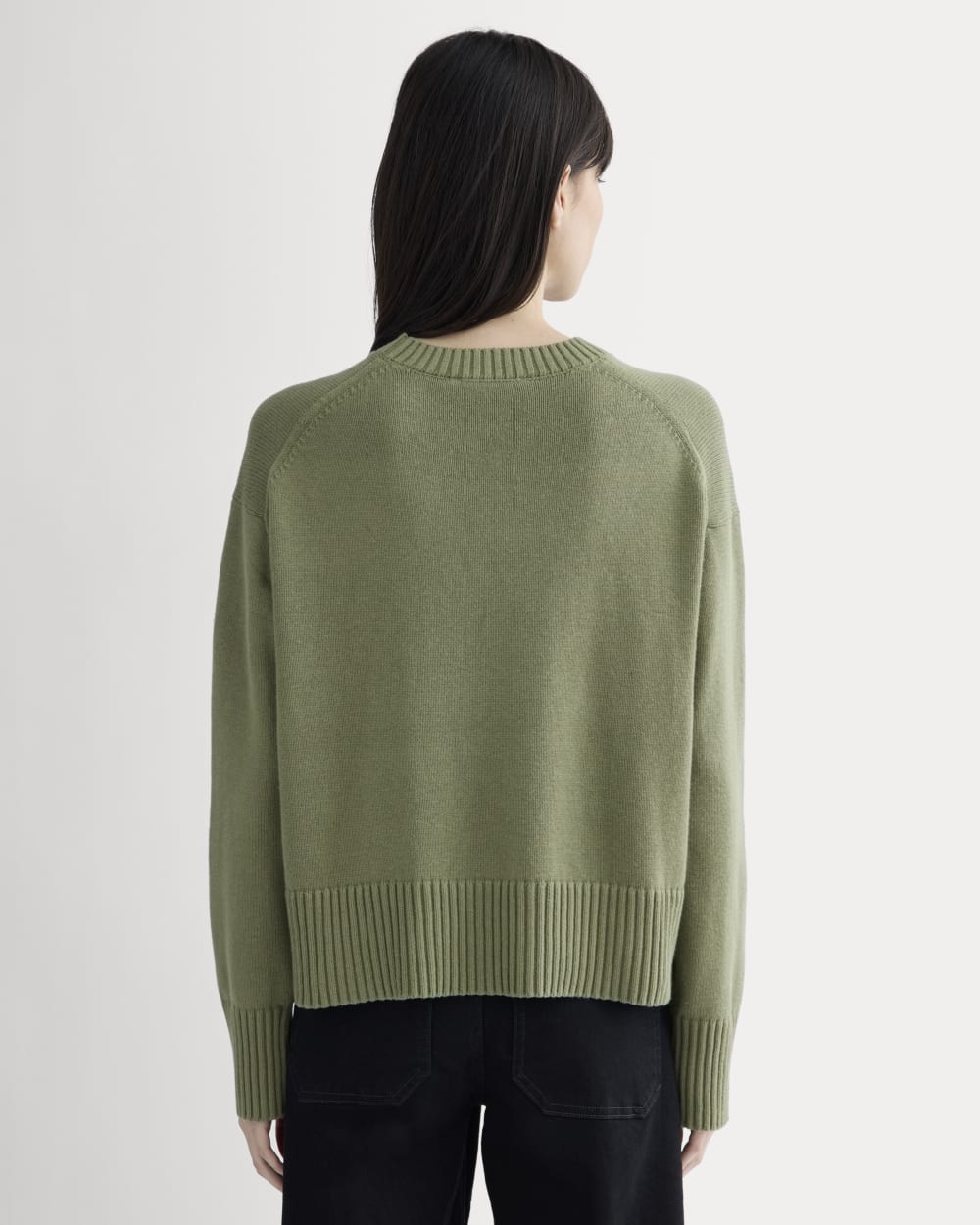 The Boxy Sweater in Everyday Cotton | Sagebrush - Image 5