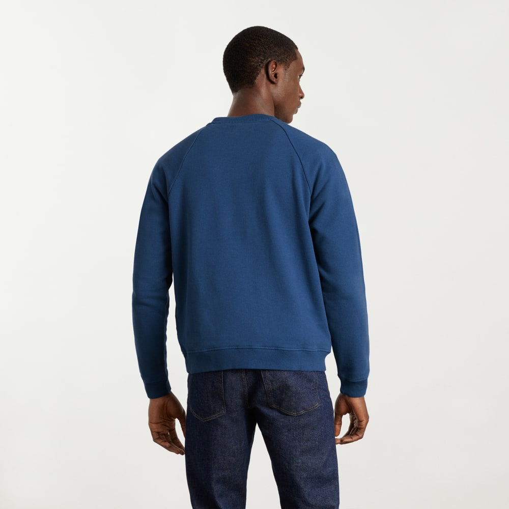 The Track Crewneck Sweatshirt | Deep Blue - Image 4