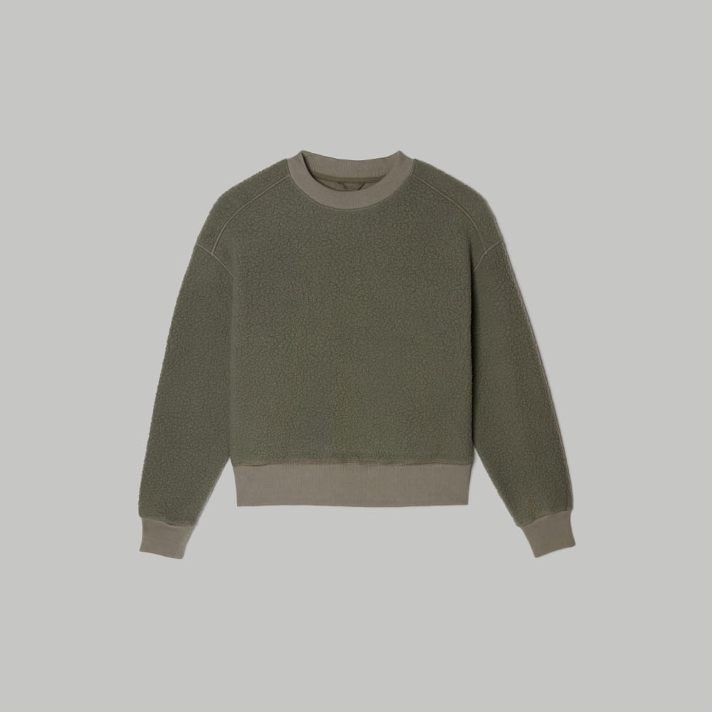 The ReNew Teddy Oversized Crew | Kalamata - Image 2