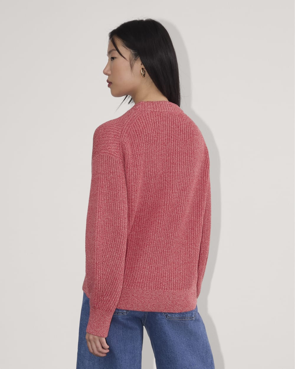 The Cocoon Crew in Everyday Cotton | Pink Peony / Classic Red - Image 5