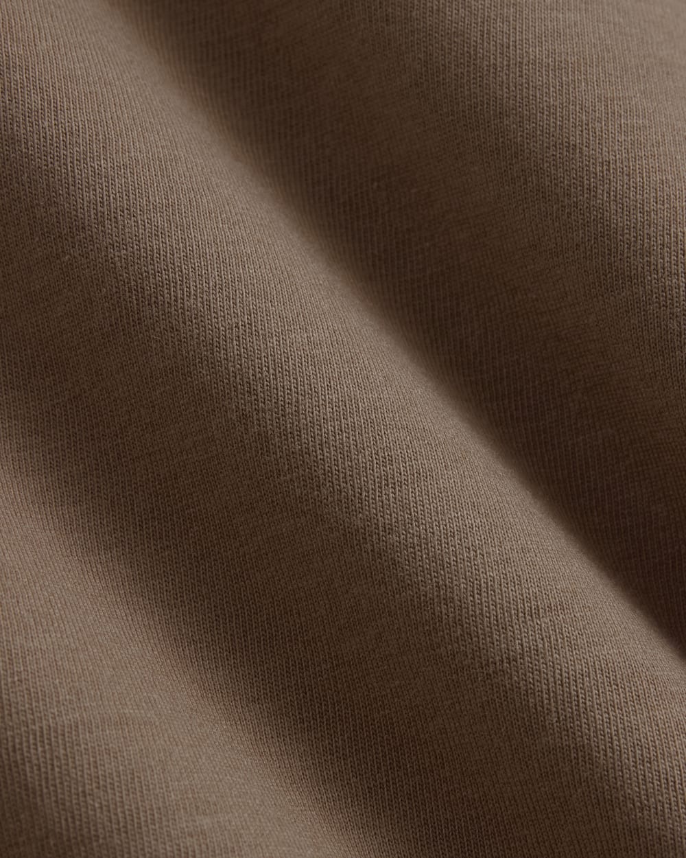 The Box-Cut Tee in Essential Cotton | Mocha | Pocket - Image 5