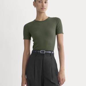 The Luxe Rib Crew | Dark Forest