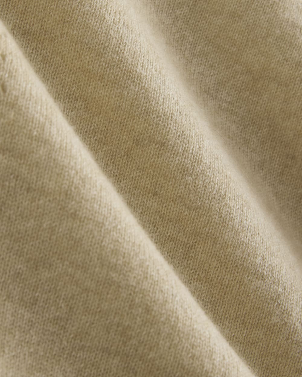 Cashmere Funnel-Neck Tank | Heather Light Camel - Image 6