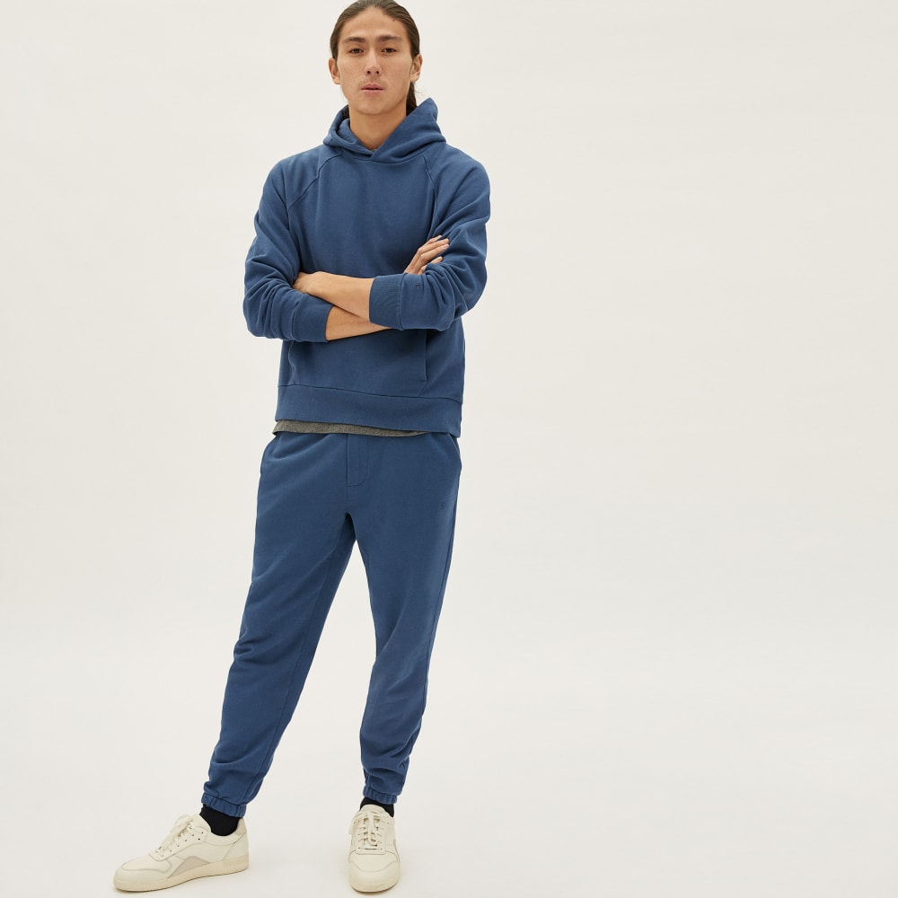 The Track Hoodie | Kingfisher Blue - Image 4