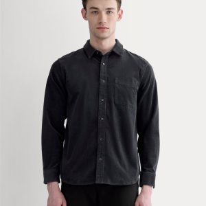The Classic Shirt in Corduroy | Graphite