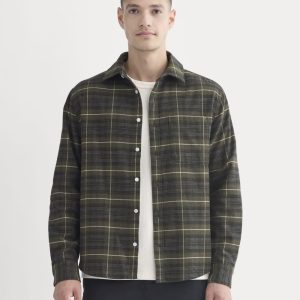 Brushed Flannel Shirt | Heather Beech