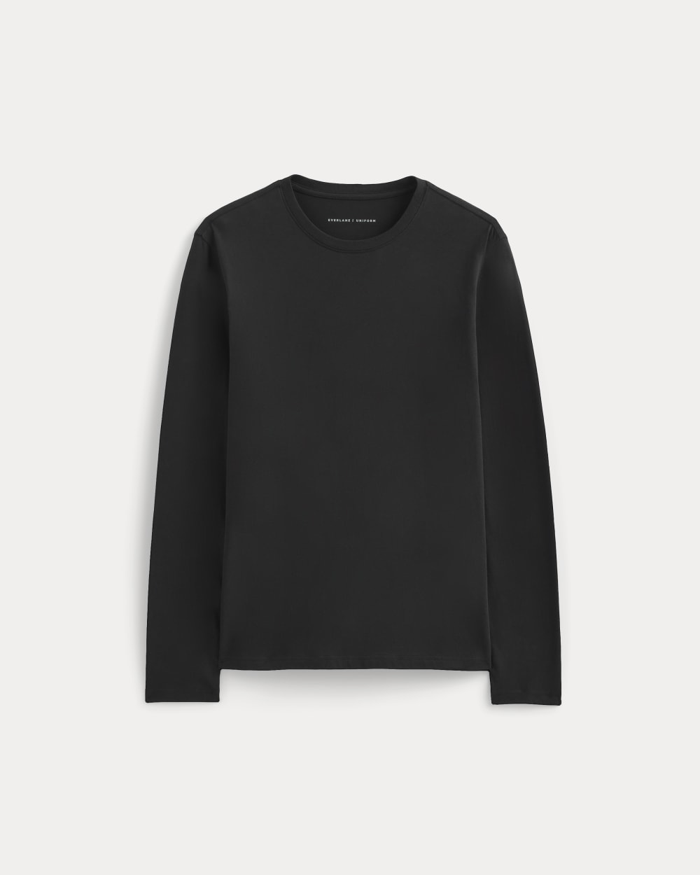 The Essential Organic Long-Sleeve Tee | Black - Image 2