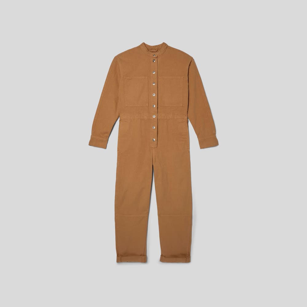 The Canvas Organic Cotton Coverall | Cappuccino - Image 2