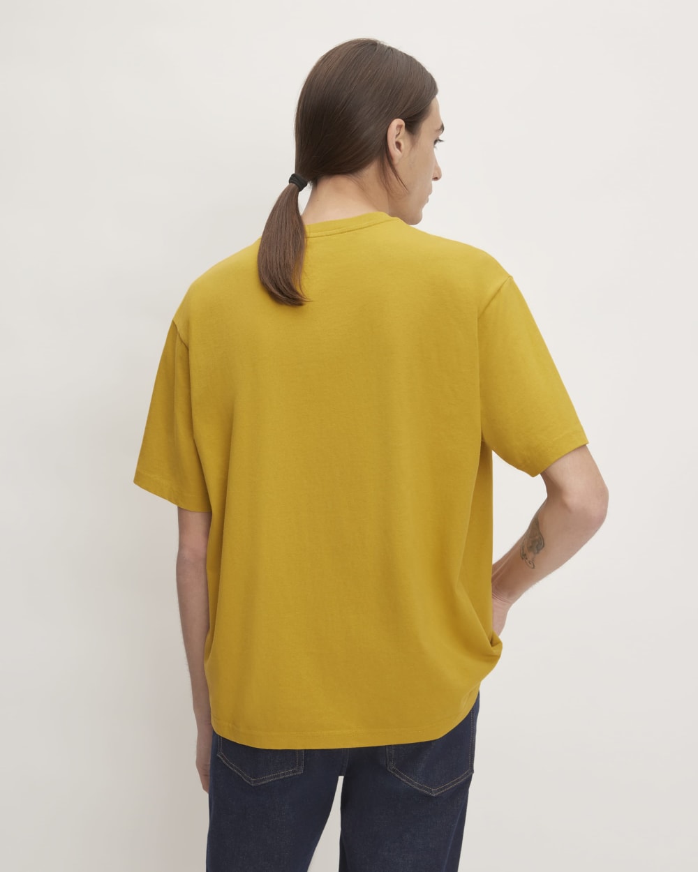 The Premium-Weight Relaxed Crew | Uniform | Honey - Image 3