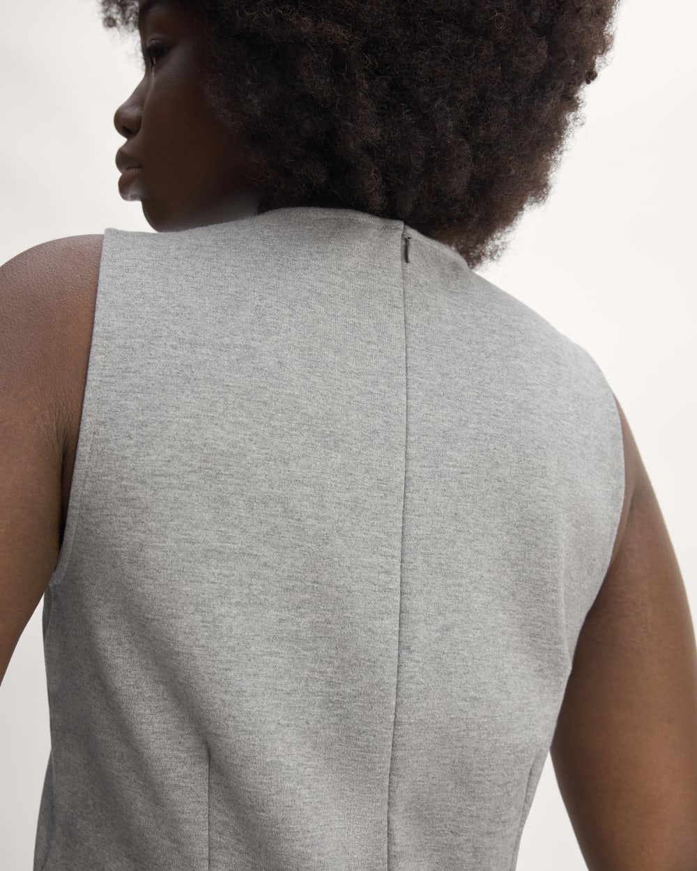 The Dream '90s Shift Dress | Mid Heather Grey - Image 5