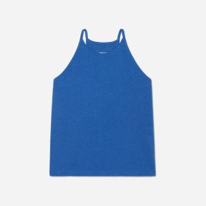 The Hemp Cutaway Tank | Deep Blue
