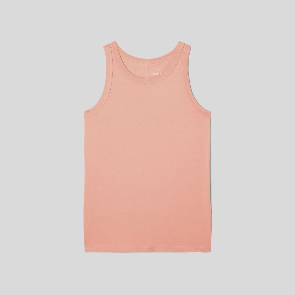 The Tank in Essential Cotton | Light Rose - Image 2