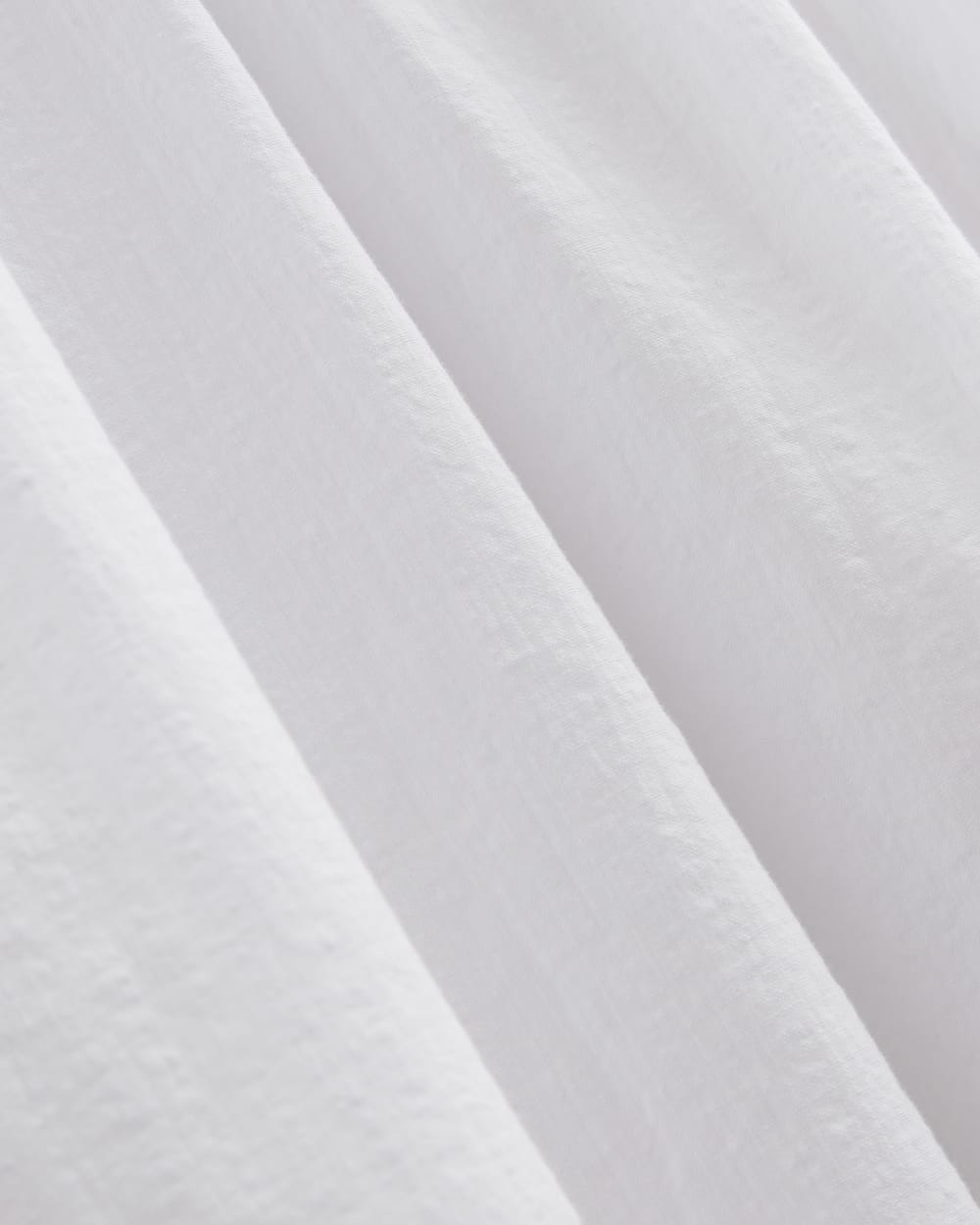 The Gauze Open-Back Dress | White - Image 5