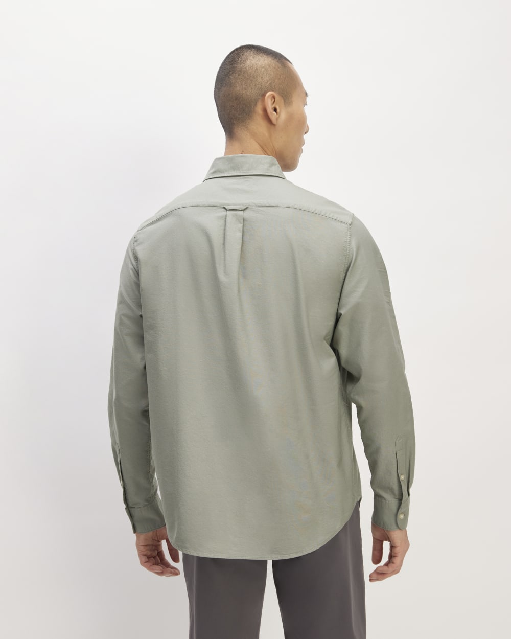 The Classic Oxford Shirt | Sage Green | Standard - Image 6
