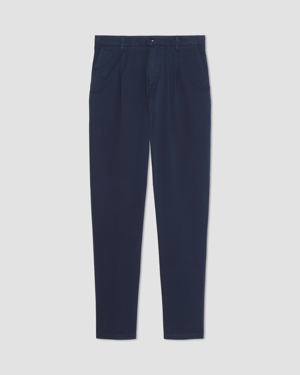 The Pleated Air Chino | Deep Navy - Image 2