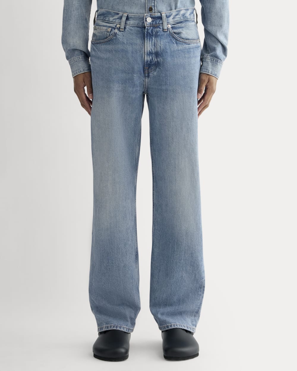 The '90s Loose Straight Jean | Light Indigo - Image 3