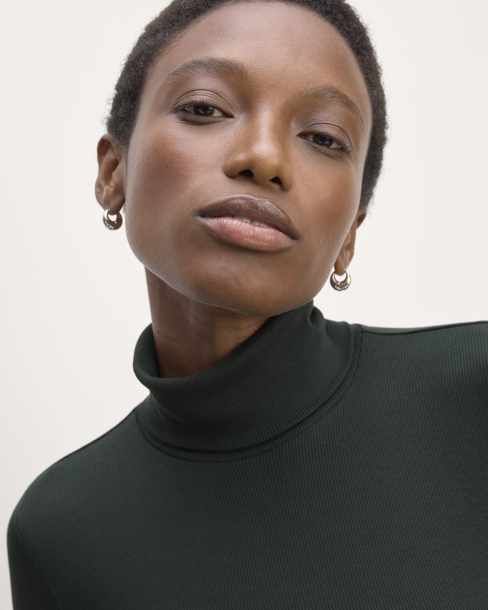 The Luxe Rib Turtleneck | Scarab - Image 3