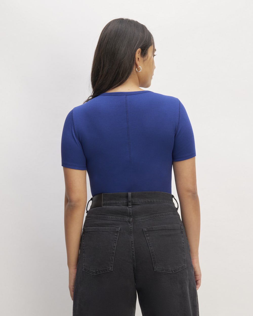 The Luxe Rib Crew | Bellwether Blue - Image 4