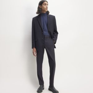 The Italian Wool Pant | Navy