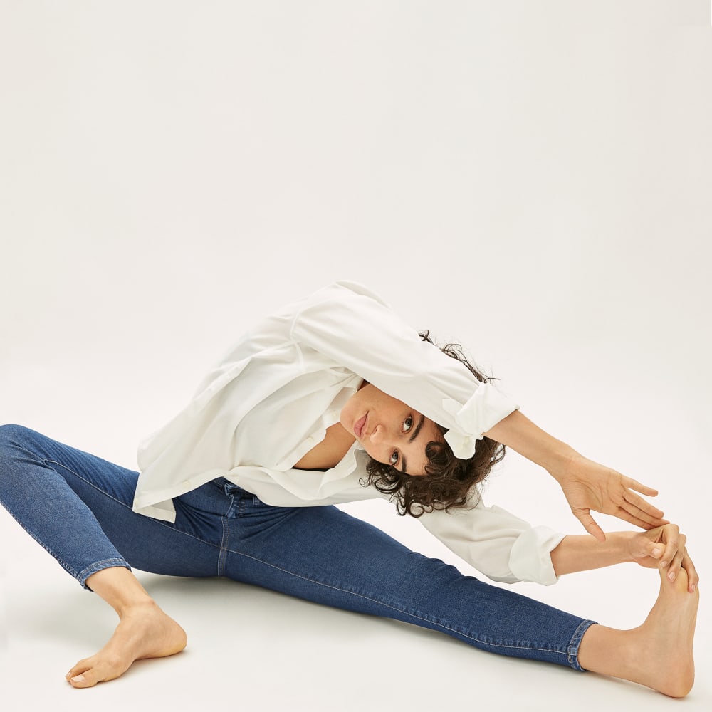 The Way-High® Clean Front Skinny Jean | Vintage Blue | 28.5 Inseam - Image 8