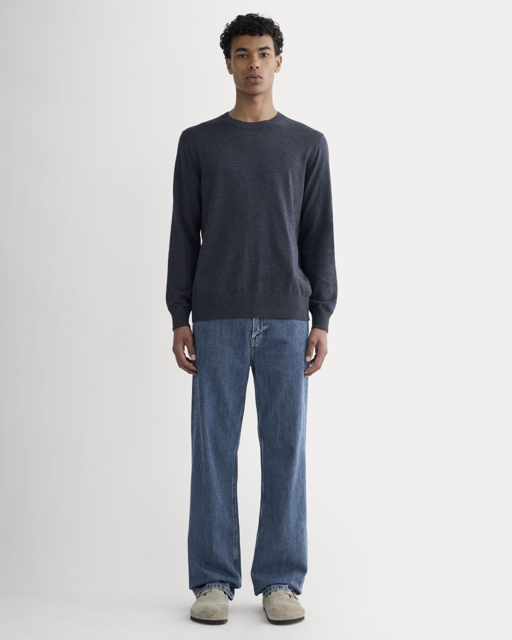 The No-Sweat Sweater | Uniform | Heathered Ash - Image 3