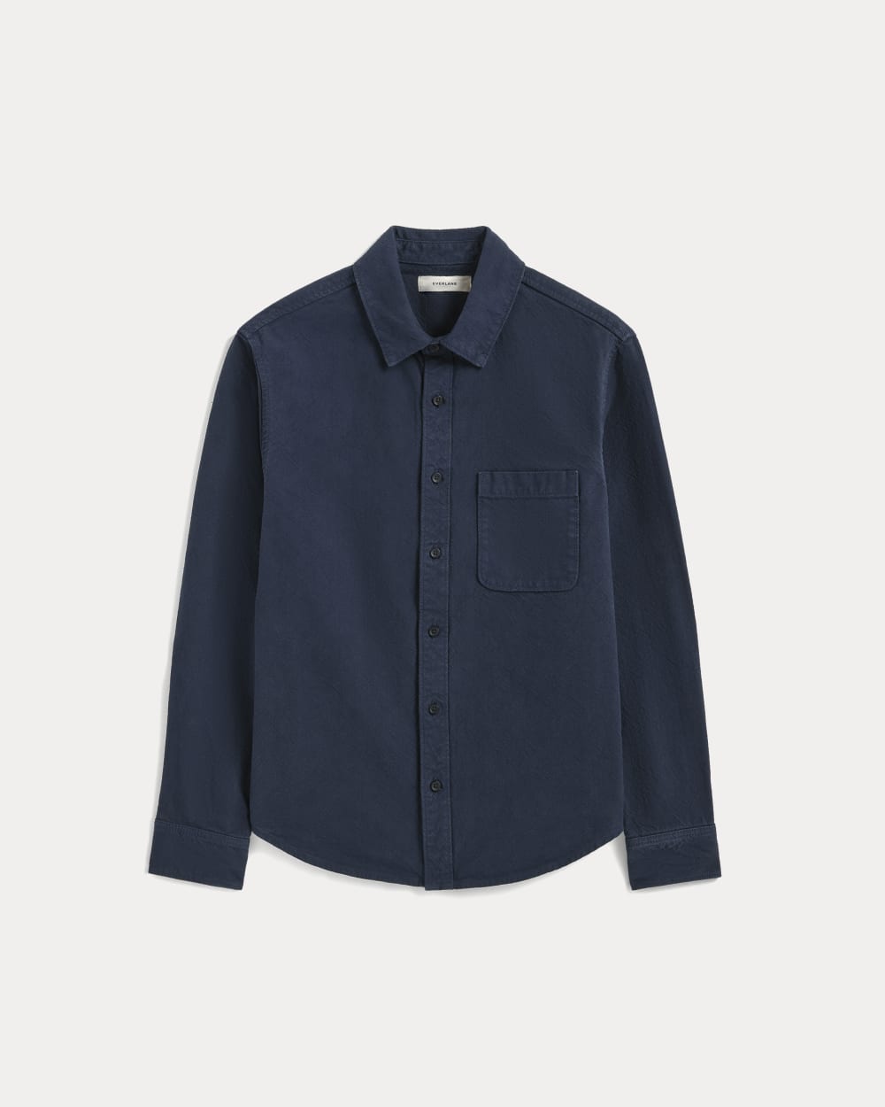 The Canvas Organic Cotton Overshirt | Navy - Image 2
