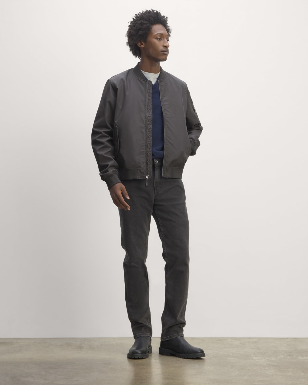 The Bomber Jacket | Uniform | Graphite - Image 3