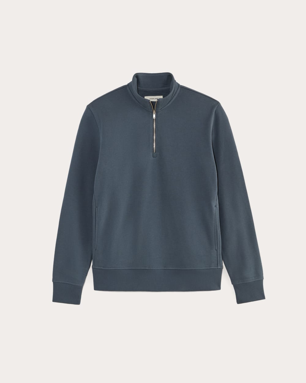 The Off-Duty Terry Quarter-Zip | Midnight Navy - Image 2
