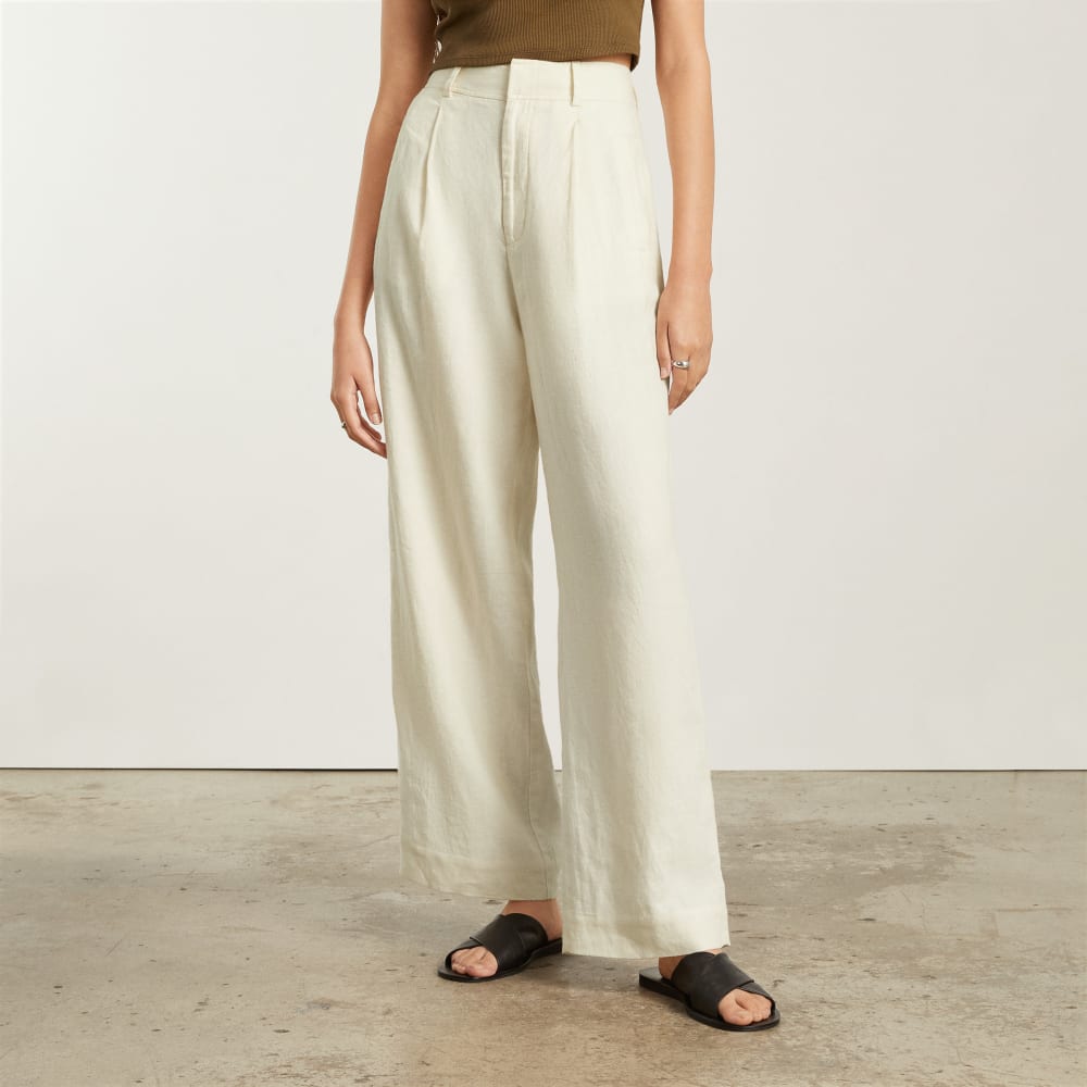 The Linen Way-High® Drape Pant | Canvas