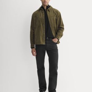 Straight-Leg Stretch Jean | Black