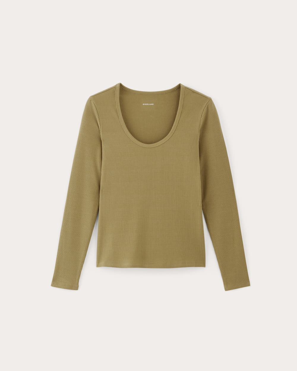 The Shimmy Long-Sleeve Tee | Fennel Seed - Image 2