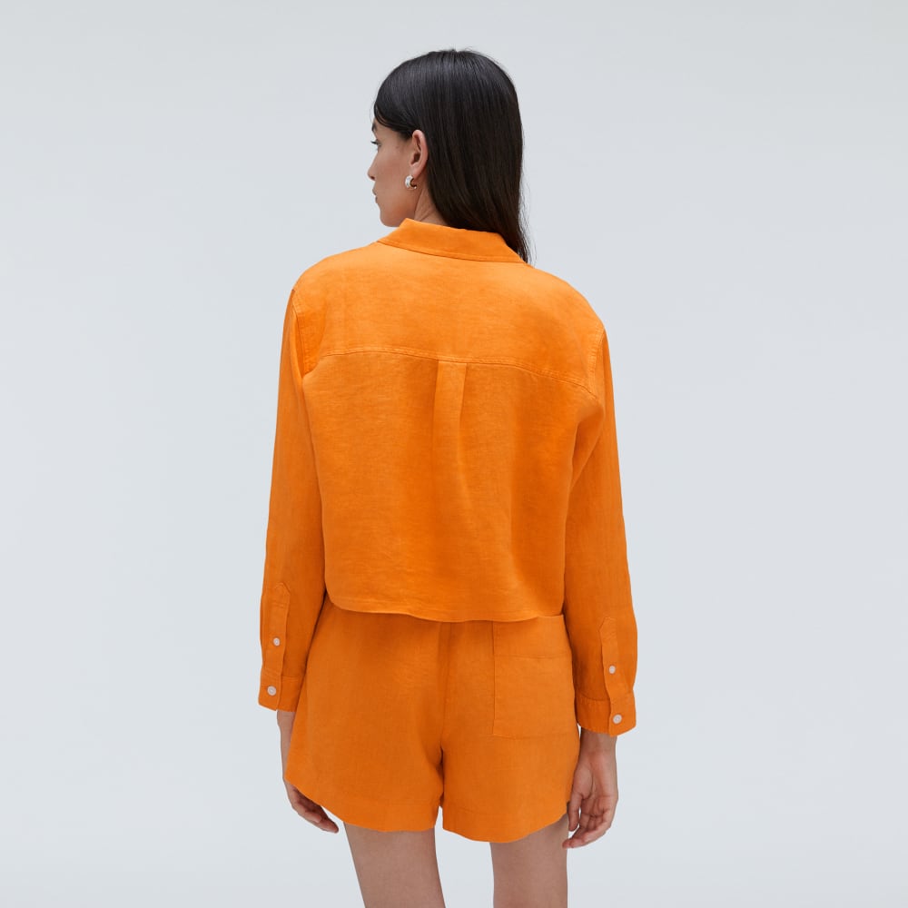 The Linen Way Short Shirt | Turmeric - Image 3