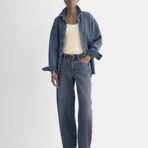 Loose Curve Jean | Tungsten Dark