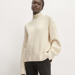 The Organic Cotton Ribbed Turtleneck | Canvas