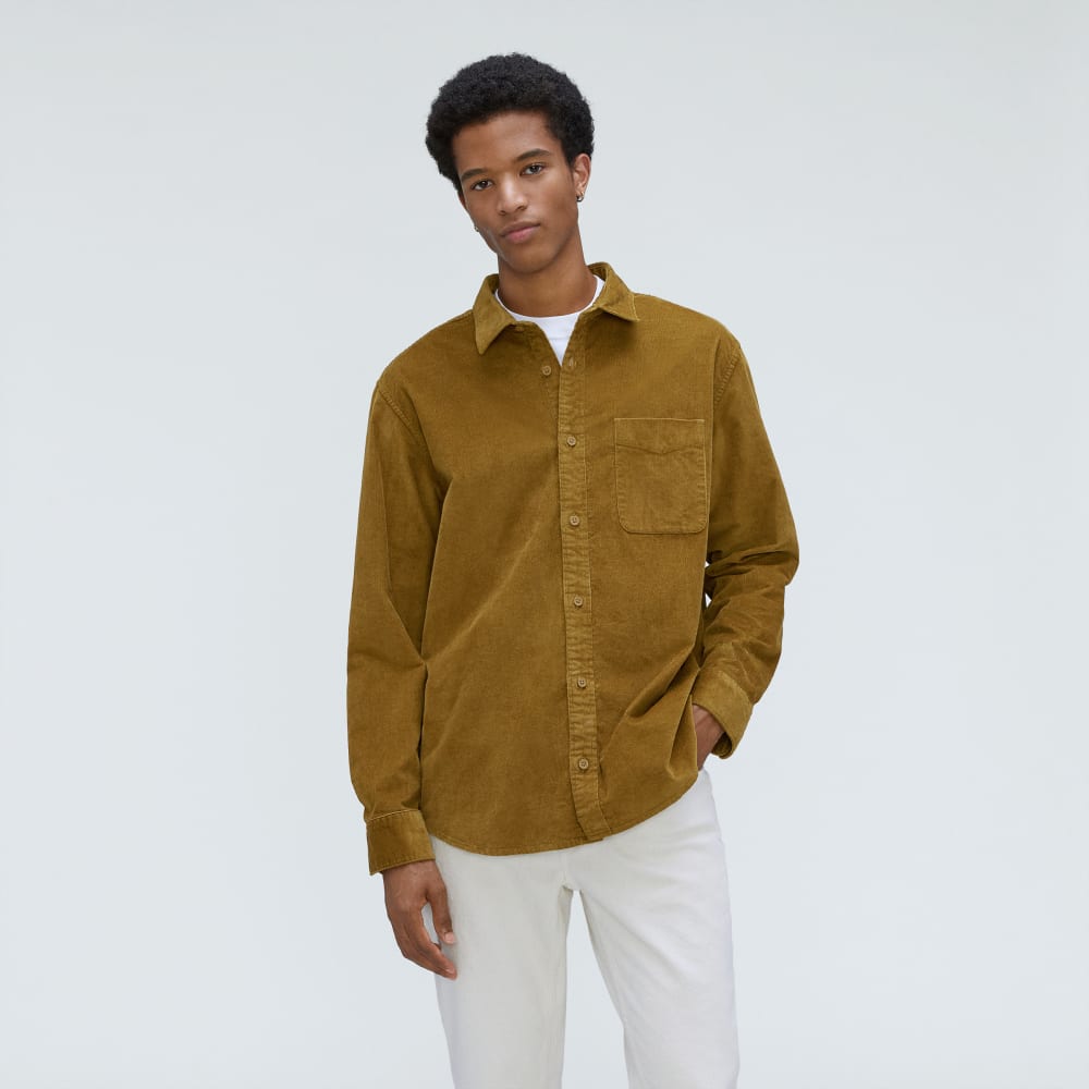 The Relaxed Corduroy Shirt | Tapenade