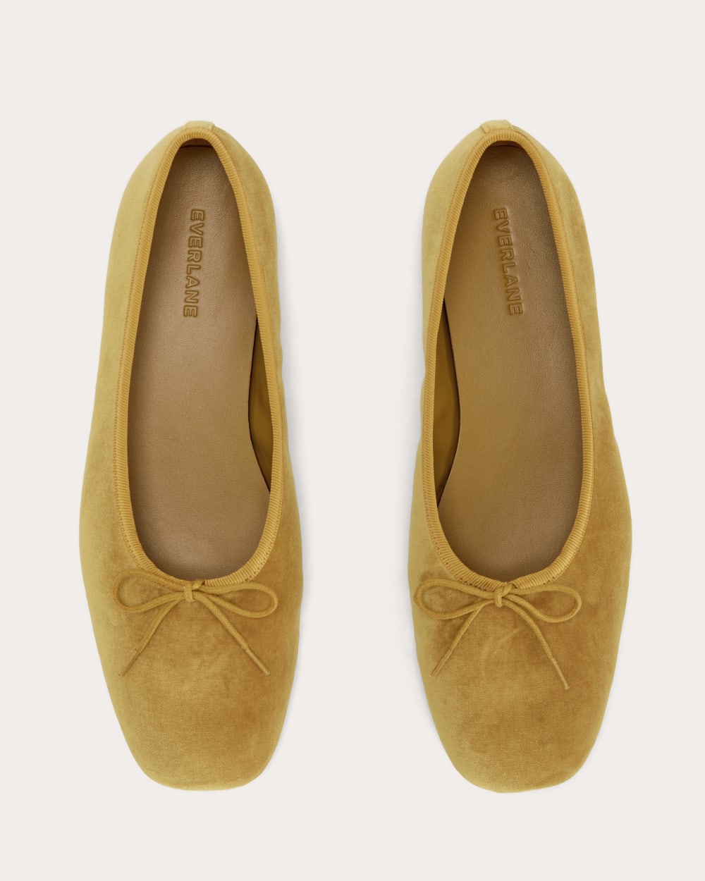 The Day Ballet Flat | Golden Sun Velvet - Image 4