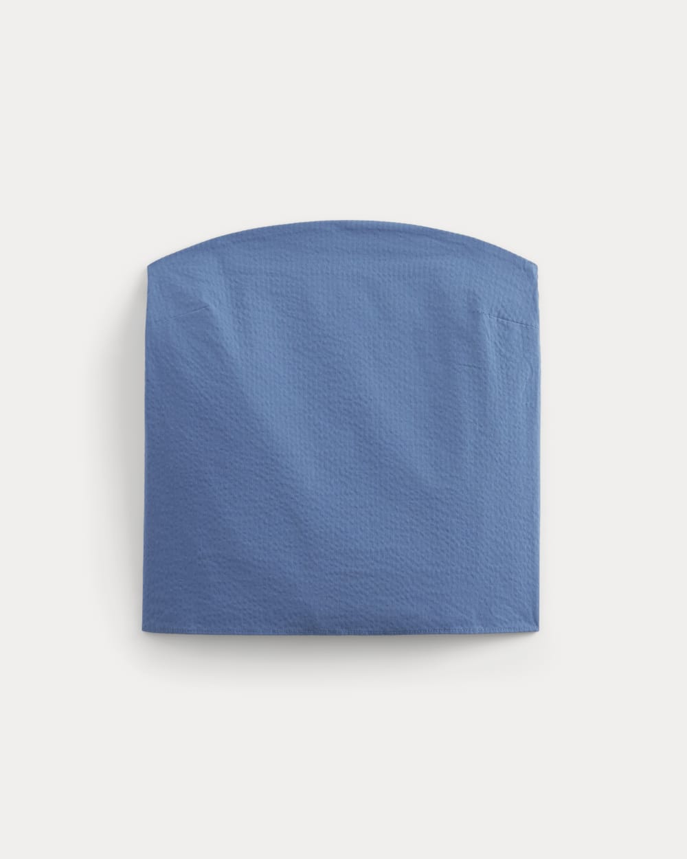 The Seersucker Tube Top | Soft Cobalt - Image 2