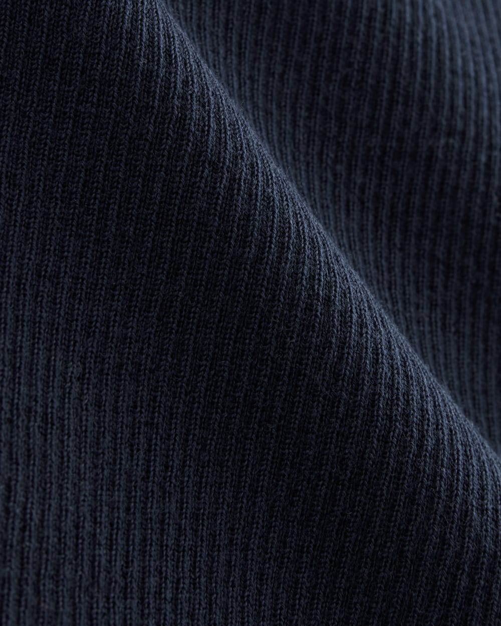 The Sweater Tee in Ultrasoft Merino | Navy - Image 6