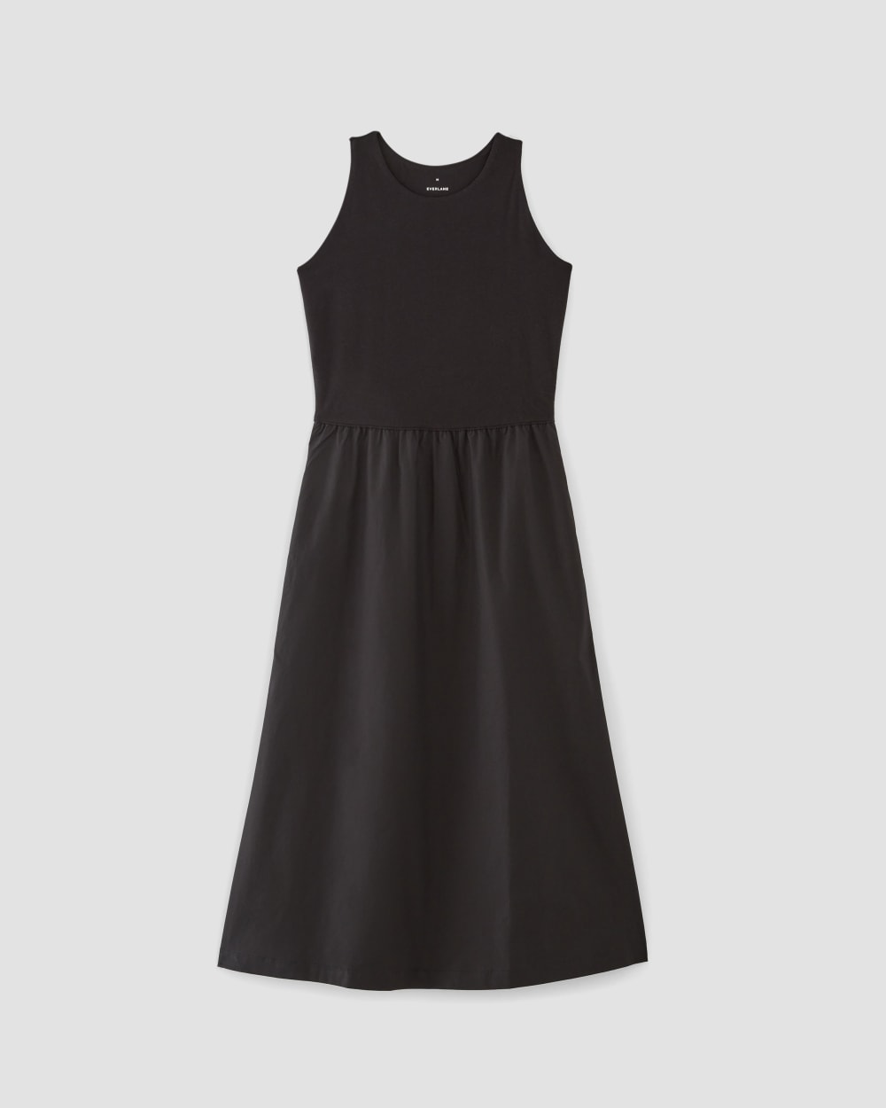 The Supima? High-Neck Riviera Dress | Black - Image 2