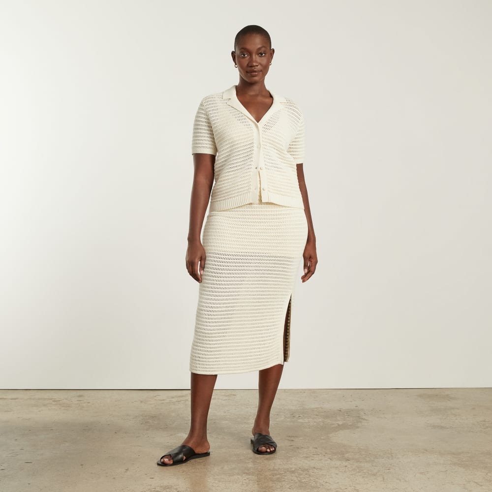 The Crochet Knit Polo | Canvas - Image 5