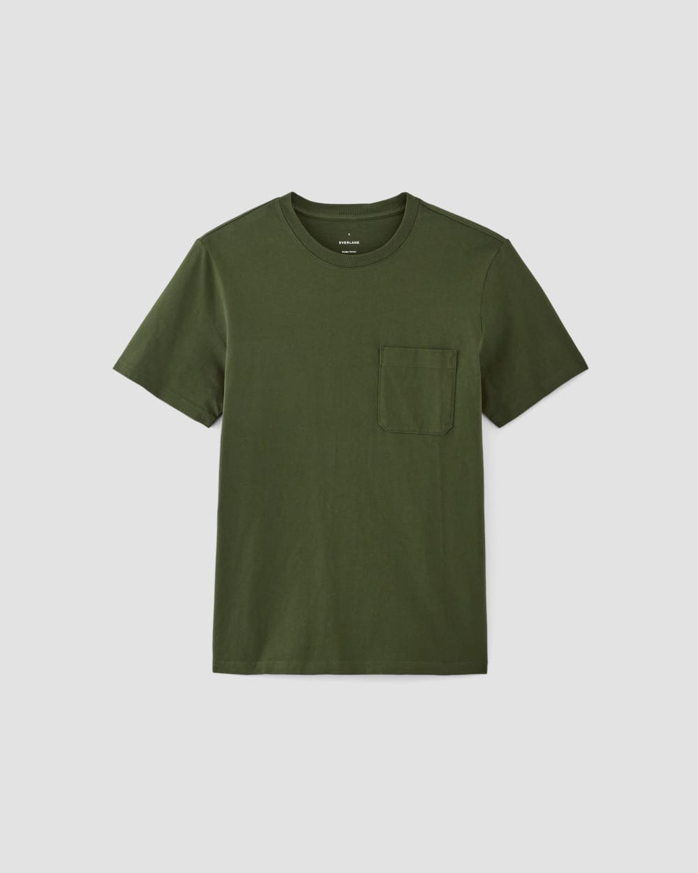 The Premium-Weight Pocket Tee | Uniform | Deep Moss Green - Image 2