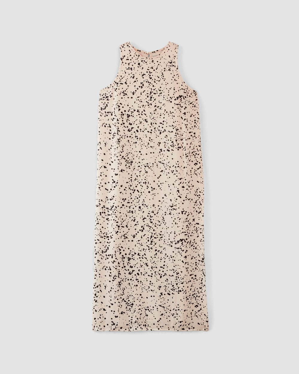 The Satin Racerback Slip Dress | Whisper Pink Moonsplatter - Image 2